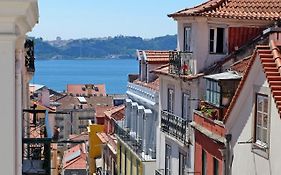 Bl Bairro Alto Famous Bica Funicular Street View